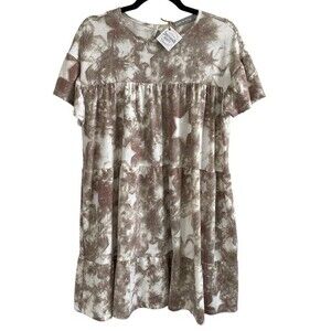 NWT Pixi & Ivy Dress Stars Rustic Babydoll‎ Dress Size Small / Medium